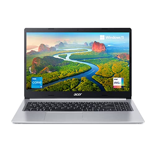 Acer Aspire 5 A515-56 Thin and Light Laptop | 15.6" Full HD Display | 11th Generation Intel Core i5-1135G7 Processor | 8GB DDR4 | 1TB HDD|HD Webcam| WiFi 6| Windows 11 Home, Silver