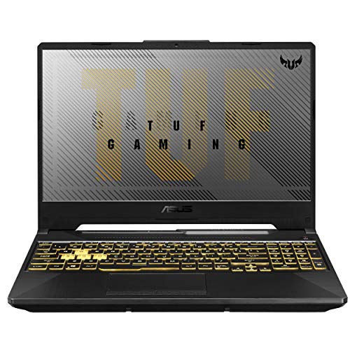 ASUS TUF Gaming F15 Laptop 15.6" (39.62 cms) FHD 144Hz, Intel Core i5-10300H 10th Gen, GeForce GTX 1650 4GB GDDR6 Graphics (8GB RAM/512GB NVMe SSD/Windows 10/Fortress Gray/2.30 Kg), FX566LH-HN257T