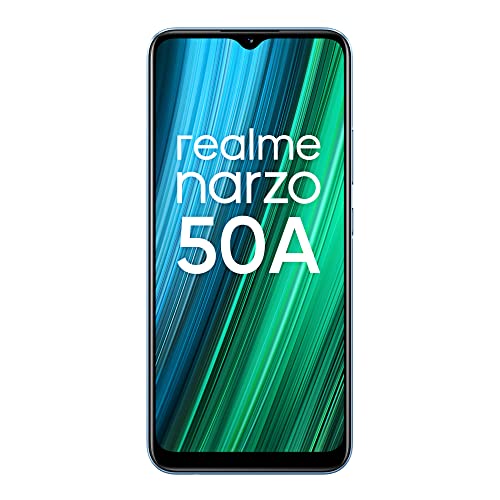 realme narzo 50A (Oxygen Blue , 4GB RAM + 128 GB Storage) Helio G85 Processor | 50MP AI Triple Camera | 6000 mAh Battery