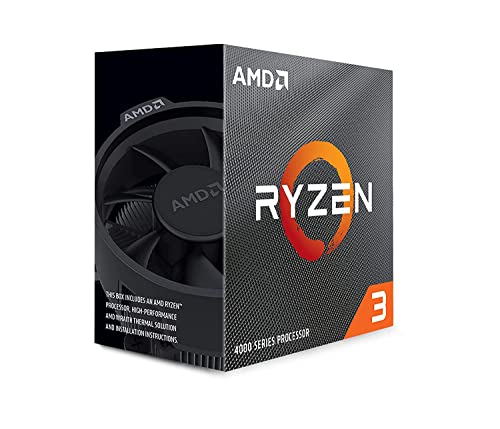AMD Ryzen 3 PRO 4350G 4 Core 8 Threads Boost Upto 4.0 GHz with Radeon Graphics Box Pack with Fan