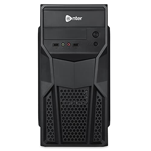 Enter CPU Cabinet With SMPS Size 400*208*400 (Black)