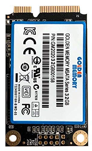 Golden Memory 32GB MSATA Internal Solid State Drive for Table PC
