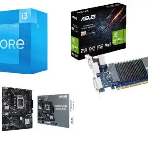  Buy Intel Core i5 10400 10th Gen Generation Processor 12MB  Cache, up to 4.30 GHz Clock Speed with Asus Prime H510M-E Motherboard Combo  for Office Editing Gaming 3 Years Warranty LGA1200
