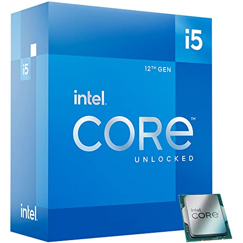 Intel Core i5 12600K 12 Gen Generation Desktop PC Processor CPU with 20MB Cache and up to 4.90 GHz Clock Speed 3 Years Warranty with Fan LGA 1700 Socket No Graphic Card Required