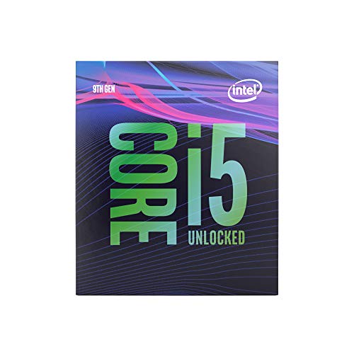 Intel Core i5 9600K 9th Gen 6 Cores up to 4.6 GHz Turbo Unlocked LGA1151 95W 9 m Cache DDR4 Desktop Processor