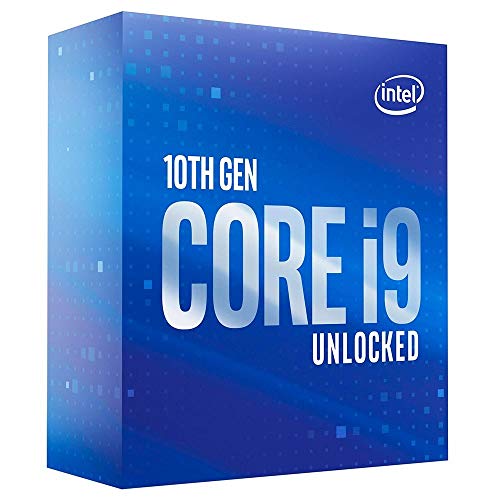 Intel Core i9 10850K 10th Gen Generation Desktop PC Processor CPU APU with 20MB Cache and up to 5.2 GHz Unlocked Speed 3 Years Warranty LGA 1200 4K (Graphic Card Not Required)