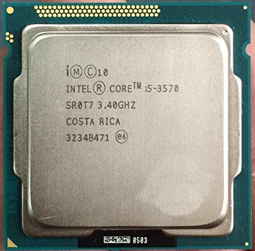 MTV Intel i5 3570 Processor Quad-Core 3.4Ghz L3=6M 77W Socket LGA 1155 Desktop CPU Working