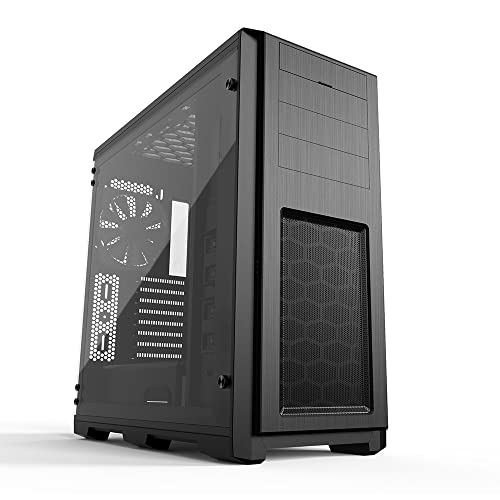 Phanteks Enthoo Pro Full Tower ATX Computer Case/ Gaming Cabinet with Type C,Tempered Glass Window, Black- PH-ES614PTG_BK