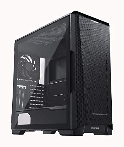 Phanteks Eclipse PF500 Air Mid-Tower Computer Case / Gaming Cabinet - Black | Support - E-ATX, ATX, Micro-ATX, Mini-ITX | Pre-Installed 2 x 140 mm Fans - PH-EC500ATG_BK01